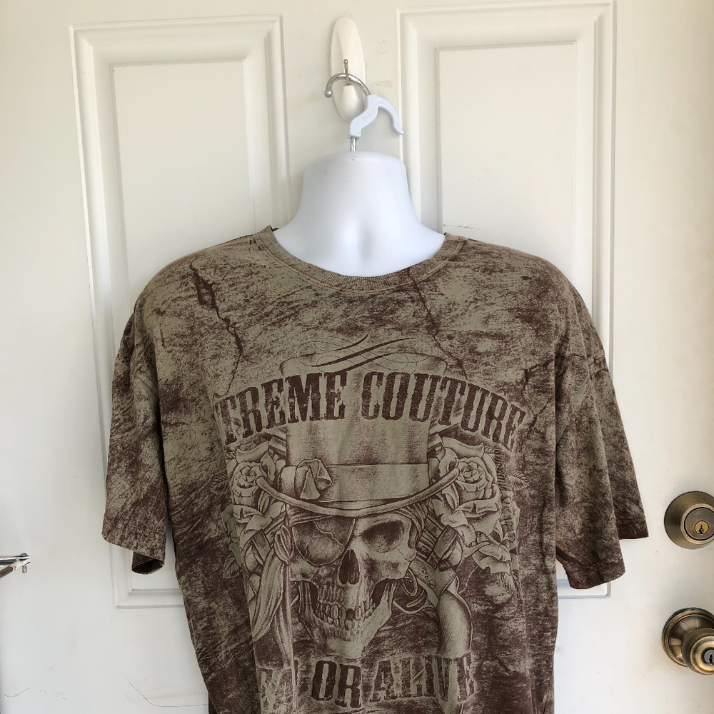 Affliction Extreme Couture Graphic Tee Shirt